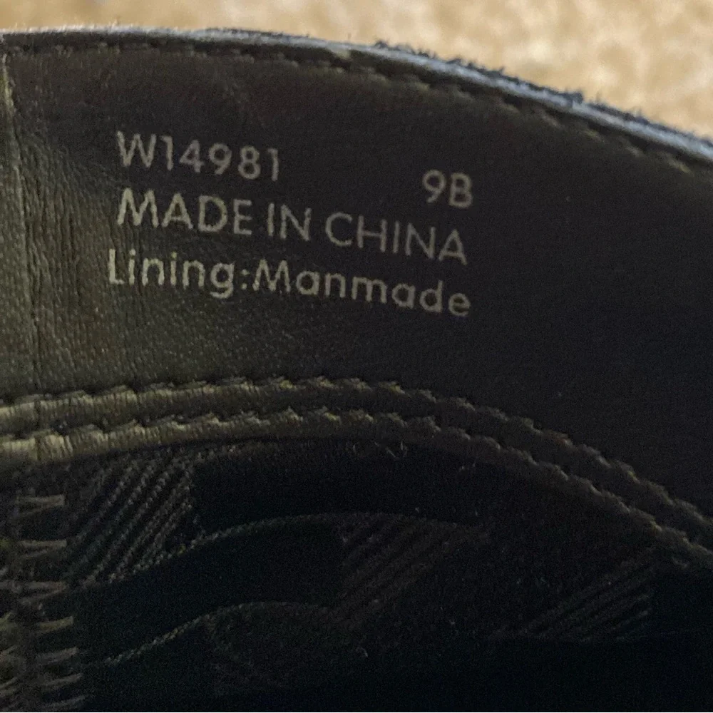 Cole Haan “Elyse” black suede bootie. Size 9.